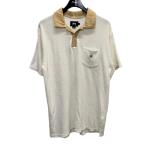 ステューシー stussy ポロシャツ ホワイト サイズ:S