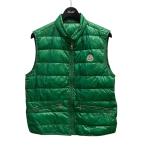 モンクレール MONCLER GUI ダウンベスト 101-092-43321-50 グリーン サイズ：2