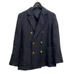 マカフィー MACPHEE リネンレーヨンツイル ダブルブレストブレザー ジャケット 12-07-42-07401 ネイビー サイズ：36