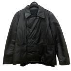 バレンシアガ BALENCIAGA RECYCLE レザージャケット 704651 TMS12 ブラック サイズ：36