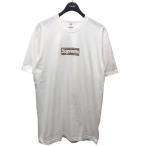 シュプリーム×バーバリー Supreme×BURBERRY 22SS【Box Logo Tee】 BOXロゴTシャツ ホワイト サイズ:M