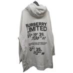 バーバリー BURBERRY ラックロゴプルオーバーパーカー 8037293 ホワイト サイズ:XS