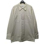 ジルサンダー JIL SANDER キャンバスオーバーサイズシャツジャケット アイボリー サイズ:39
