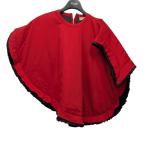 【値下げ】COMME des GARCONS 18AW 中綿フリルTシャツ GB-T015 レッド サイズ:XS (代官山店)