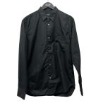 コムデギャルソンオム COMME des GARCONS HOMME 24SS コットンブロードシャツ HM-B101 ブラック サイズ：L