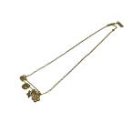 マークジェイコブス MARC JACOBS BALOON CHARM NECKLACE バルーンチャームネックレス ゴールド