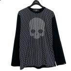 ショッピングハイドロゲン ハイドロゲン Hydrogen ロングスリーブTシャツ SKAULL STAR TEE ブラック サイズ：M