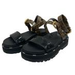 フェンディ FENDI ズッカ柄 SANDALS ブラック サイズ：36