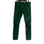 ディースクエアード DSQUARED2 コーデュロイパンツ S74LA0560 グリーン サイズ:44