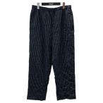 ステューシー stussy Beach Pant Wrinkled Stripe シワ加工パンツ ネイビー サイズ:XL