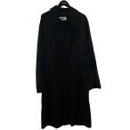 ショッピングマルジェラ マルタンマルジェラ MM6 Maison Margiela 無地 ハの字ポケット オーバーサイズトレンチコート S52AH0070 ブラック サ