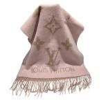 ルイヴィトン LOUIS VUITTON M78908 レイキャビック マフラー ピンクベージュ サイズ：Free