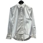 ロエベ LOEWE 比翼仕立て長袖シャツ D2279810UN ホワイト サイズ：40