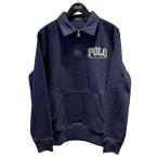 ショッピングラルフ ポロラルフローレン POLO RALPH LAUREN ロゴ ハーフジップスウェット 710P02668001 ネイビー サイズ：M