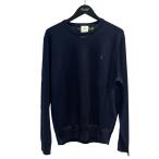 ポロラルフローレン POLO RALPH LAUREN ワンポイント クルーネックニット ネイビー サイズ：M