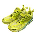 ショッピングSALOMON サロモン SALOMON ACSPRO Sulphur ローカットスニーカー 145464 イエロー サイズ：24cm