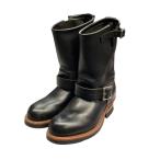 【値下げ】RED WING ストラップレザーブーツ D2268 ブラック サイズ:23 (EC)