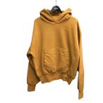 イージー YEEZY ダブルレイヤードパーカー プルオーバーフーディー S/701377-07 オレンジ サイズ:46