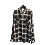 イサムカタヤマバックラッシュ ISAMU KATAYAMA BACKLASH レギュラーカラーシャツ 2103-01 ブラック サイズ：S