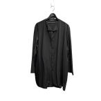 ショッピングused 【値下げ】BISHOOL ノーカラーシャツ ブラック サイズ：F (EC)