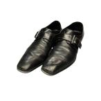 プラダ PRADA レザーシューズ 20A 011 ブラック サイズ：6 1/2