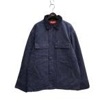シュプリーム Supreme 25SS Old English Canvas Work Jacket デニムジャケット ネイビー サイズ：L