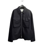 ショッピングused ジルサンダー JIL SANDER 24SS ジップブルゾン J61DL0011 ネイビー サイズ：46