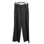 ミューズ デ ドゥーズィエムクラス MUSE de Deuxieme Classe 25AW トリアセジョーゼット タックパンツ スラックス 2503