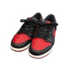 ナイキ NIKE Air Jordan 1 Retro Low OG Banned ローカットスニーカー IW6276-001 ブラック×レッド サイ