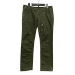 ショッピングディースクエアード ディースクエアード DSQUARED2 ペイント加工 スキニーパンツ カーキ サイズ：42