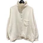 ショッピングアンブロ アンブロ ハウス UMBRO HOUSE ハーフジップスウェット UH0101-M2003 アイボリー サイズ：1