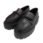 【値下げ】JIMMY CHOO Bryer Loafer Flat ローファー ブラック サイズ：361/2 (EC)