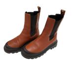 【値下げ】LOEWE サイドゴアブーツ 592209 ブラウン (名古屋パルコ店)