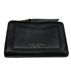 マークジェイコブス MARC JACOBS L字ZIPコンパクトウォレット 2つ折り財布 ブラック