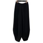 【値下げ】ENFOLD ＥＬＡＳＴＩＣ ＨＡＲＥＭ ＰＡＮＴＳ スラックス 300IS631 1231 ブラック サイズ：34 (EC)