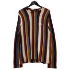 ステューシー stussy Vertical Striped Knit ニット マルチカラー サイズ:SIZE S