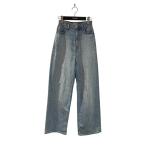 【値下げ】YANUK JOAN デニムパンツ 57131301 インディゴ サイズ：SIZE 22 (EC)