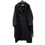 【値下げ】MURRAL 22AW Wool pea coat アウター ピーコート MU 22FW0101 ブラック サイズ：Free (名古屋パルコ店)