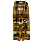 ショッピングギャルソン ジュンヤワタナベコムデギャルソン JUNYA WATANABE CDG ジョガーパンツ JS-P038 イエロー×ブラウン サイズ：XS