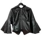 ショッピングコムデギャルソン ジュンヤワタナベコムデギャルソン JUNYA WATANABE COMME des GARCONS レザージャケット JL-J032 ブラック サイズ