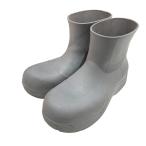 ショッピングヴェネタ ボッテガヴェネタ BOTTEGA VENETA PUDDLE RUBBER BOOTS ラバーブーツ グレー サイズ：40