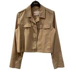 ショッピングプラダ プラダ PRADA 短丈シャツ 290418 ブラウン サイズ：42