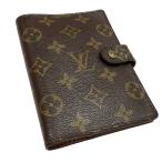  Louis Vuitton LOUIS VUITTON Agenda PM обложка для записной книжки R2005 Brown 
