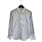 コムデギャルソンコムデギャルソン COMME des GARCONS COMME des GARCONS ストライプシャツ RP-B006 ブルー×ホ