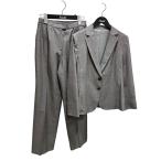  Leilian LEILIAN шерсть шелк . выставить костюм серый размер :11