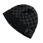 ルイヴィトン LOUIS VUITTON ポネブティダミエ ニットキャップ HR-H11-522 ブラック サイズ：記載なし