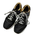 [ снижение цены ]DIESEL S-BRENTHA FLOW - ikatto спортивные туфли Y0211 P3010 H7792 черный × желтый размер :28.0c