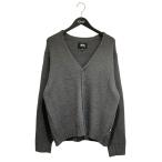 ショッピングstussy ステューシー stussy Brushed Cardigan カーディガン 117163 グレー サイズ：M