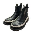 ショッピングdior ディオール×サカイ DIOR×sacai サイドゴアブーツ NV09 21 ブラック サイズ：41