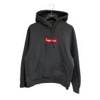 シュプリーム Supreme Box Logo Hooded Sweatshirt プルオーバーパーカー グレー サイズ：S